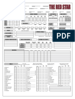 The Red Star - Character Sheet - Ozmondi (d20 Modern)