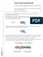 Atoms Elements and Compounds Worksheet