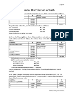 Piecemeal Distribution of Cash