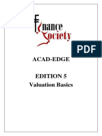 ACAD - EDGE - Edition 5 (Valuation Basics)