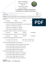 Q1 Exam Gen Math Final