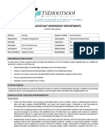 Medical Assistant (Emergency Department) 1.5.17