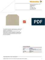 Wiedmuller Terminal Partition Plate