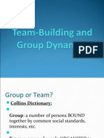 Group Dynamics and Team