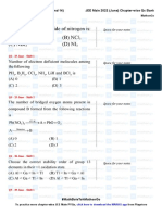 P Block Elements (Group 13 and 14) - JEE Main 2022 Chapter Wise Questions by MathonGo