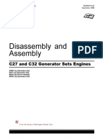 Cat c27 c32 Disassembly Assembly Manual