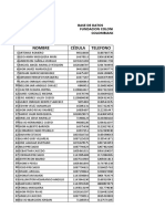 Base de Datos Funcapac