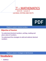 Decimal Numbers