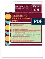 Teaching Profession