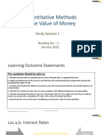 Reading 1 - Time Value of Money