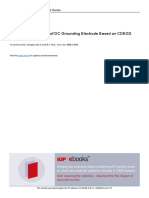 THE Simulation Study of DC Grounding Electrode Bas