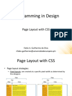 ProgDesign Aula 06 Page Layout CSS