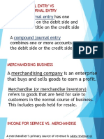 Accounting For Merchandising Business