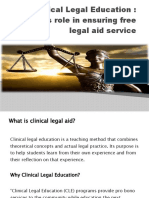 Clinical Legal Education