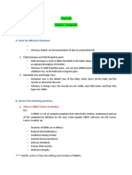 Class VIII Subject-Computer: A. State The Difference Between