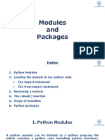 Modules and Packages in Python 