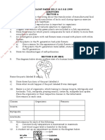 Kcse 1999 Biology Questions