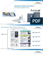 Waters Oligonucleotide Analysis Solutions