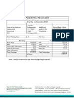 Sep Salary Slip