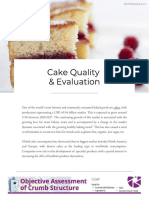 Cake Quality and Evaluation BAKERpaper