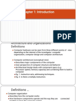 Chapter 1 Introduction To Computer Organization and Architecture