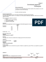 Chapter 2. An Introduction Investment Appraisal Techniques