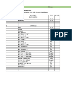 Estimate For Water Supply