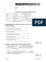 Unit 7 Progress Test A: Grammar