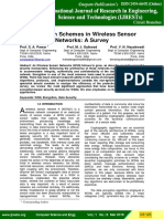 Encryption Schemes in Wireless Sensor Networks: A Survey