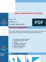 Shapes and Geometric Reasoning