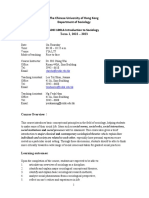 SOCI1001A Intro Soc Outline 2022 - 23 - A Finalized