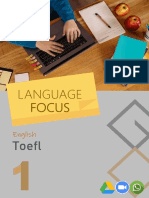 Toefel Lv1 Week 1 Introduction To TOEFL