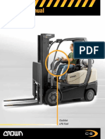 Crown C5 Cushion Forklift