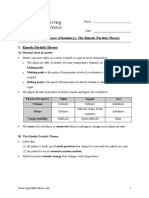 Topic 2 Kinetic Particle Theory