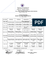 Class Program 12 FP B