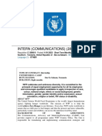 WFP Internships