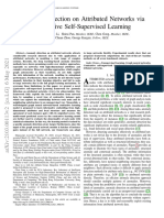 Anomaly Detection On Attributed Networks