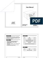 User Manual: Nanochill N C - 11 0 A