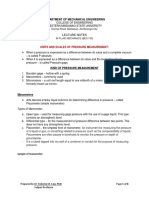 4th FM Lecture Notes-Units and Scales of Pressure Measurement