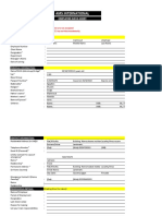 New Employee - Data Sheet