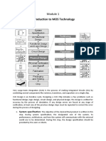 VLSI Design Flow (Study Material)