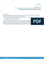 RF - PCB - Design - An5407 Optimized RF Board Layout For stm32wl Series Stmicroelectronics