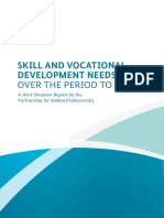 Skill and Vocational Development Needs Over The Period To 2030