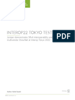 Interop22 Tokyo Test Report