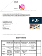 Insta-Bio Instructions and Rubric