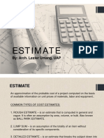 Estimates Les