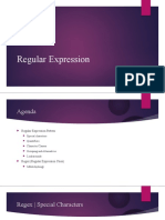 Regular Expressions