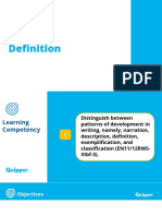 English 11 Unit 4 Lesson 3 Definition