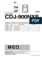 CDJ-900NXS Service Manual