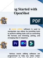 Lesson 2 Getting Started With OpenShot